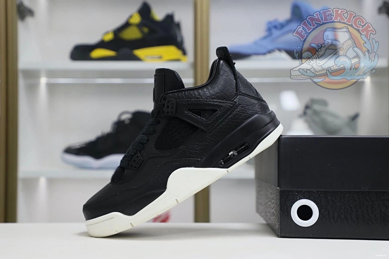 retro black Jordan 4 ponyhair Jordan Air 1101